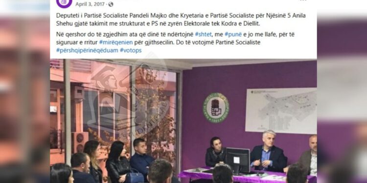 Drejtoresha e RSU nr.1 Anila Shehu punëson me rrogë vajzën e deputetit Pandeli Majko