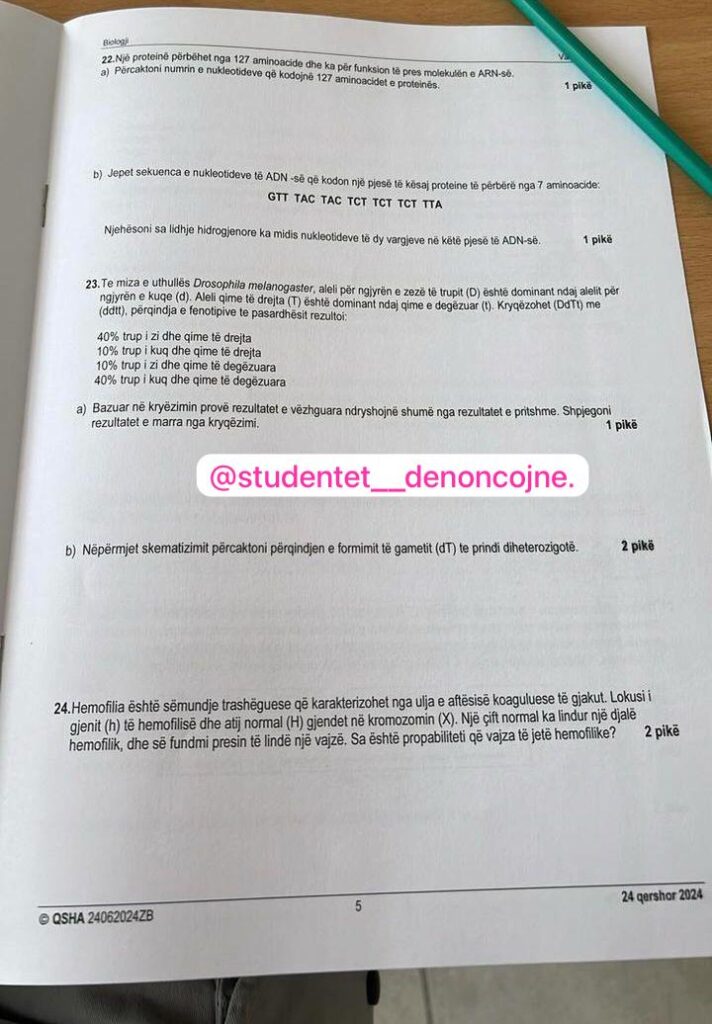 matura-2024-teza-e-biologjis-studentet