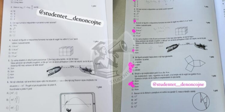 Dështimi i sistemit: Publikohet për të tretën herë rradhazi teza e maturës
