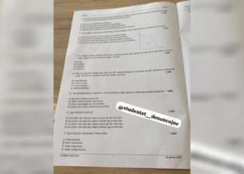 Dështimi i sistemit: Publikohen tezat e provimit me zgjedhje 15 minuta pas nisjes së provimit