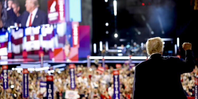 Donald Trump mban tubimin e parë elektoral pas atentatit disa ditë më parë