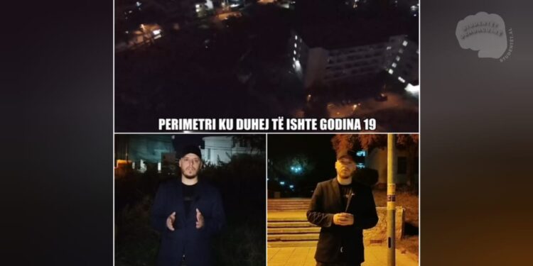 Godina në qytetin studenti si inceneratori i Tiranës, Aurel Kujtimi denconcon me pamjet me dron mos-ekzistencën e godinës dhe vjedhjen e fondeve