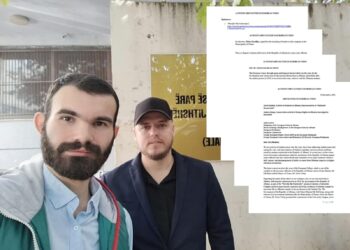 Aktivistët Kujtimi dhe Bregu i drejtohen Bashkimit Europian për zaptimin e pronës publike në Qytetin Studenti për të ndërtuar Kolegjin e Europës në shkelje të ligjit