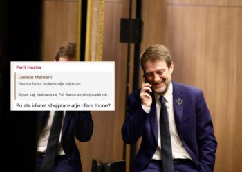 Incident diplomatik, Ministri i Jashtëm Ferit Hoxha quan Shqiptarët e Maqedonisë së Veriut si “idiotë”